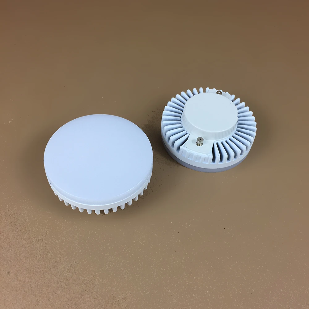 SMD 0 5 W 2835 LED GX53 10W 12W задняя алюминиевая + передняя PC молочная Крышка для замены