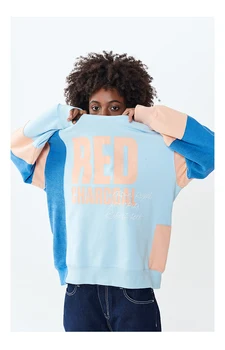 

REDCHARCOAL 2020SS REDCHARCOAL base matching collar hoodie