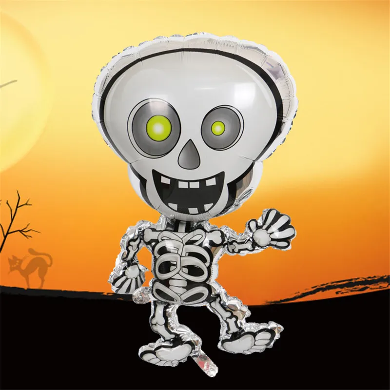 Halloween-Pumpkin-Ghost-Balloons-Halloween-Decorations-Spider-Foil-Balloons-Inflatable-Toys-Bat-Globos-Halloween-Party-Supplies