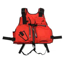 Нейлон для взрослых помощь для плавания Рыбалка Катание На Байдарках спасательный жилет детская одежда Прямая