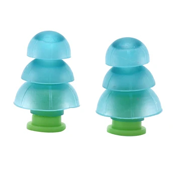 

1 Pair Soft Ear Plugs Silicone Waterproof Dust-Proof Earplugs Accessories sleep Accessories Good Sleep