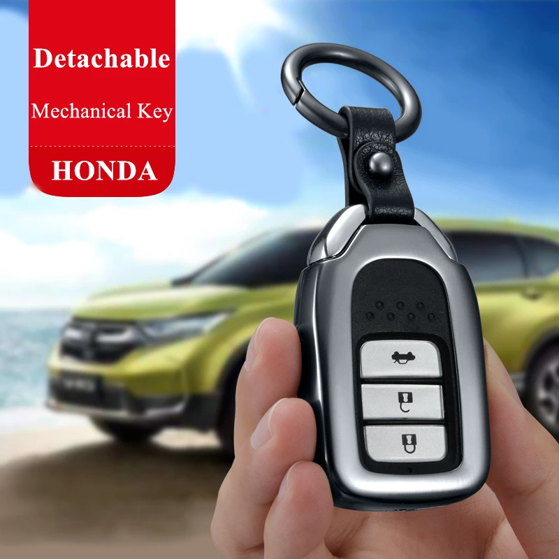 

Hight End Metal Key Case For Honda CR-V/ ACCORD/ ODYSSEY/ CIVIC, Car Key Protective Shell , Keychain