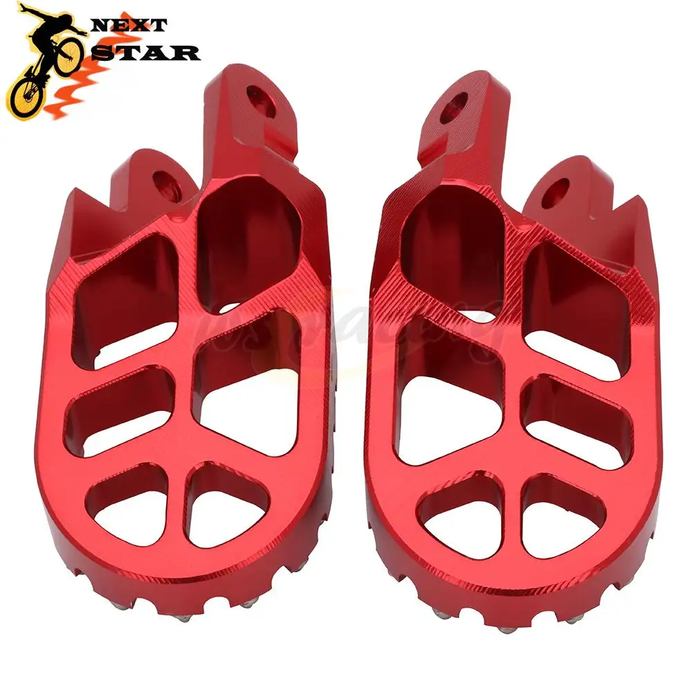 2020 Footrest Footpegs Foot Pedal Foot Pegs For Honda Kawasaki CR 80 85 CRF1000L CRF 1000 L 2016 2017 XR250 XR400 XR650 KLX KLR