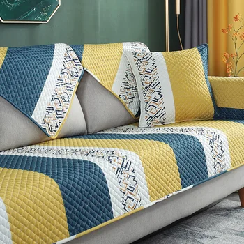 

All Cotton Sofa Cover Living Room Decor Sofa Slipcover Modern Couch Cover Sofa Backrest Armrest Towel 70/90/110cm Width One Pcs