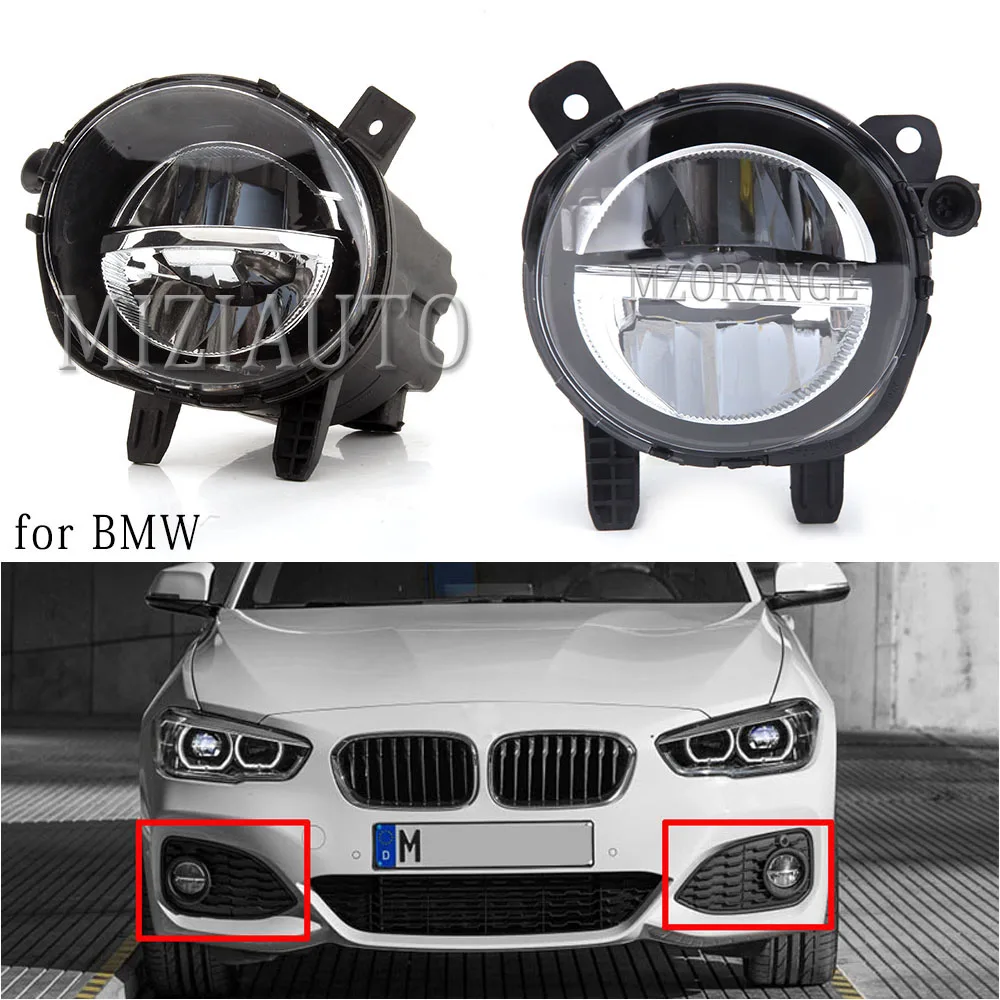 BMW F20 F22 F30 F31 F32 F33 F36 F10 F06 F12 F13 F15 F16 交換式ステアリングトリム/ステアリングカバー カーボン ファイバー 1x LED Fog Light for BMW F32 F33 F36 F22 F23 F45 F46 2012-2017 F20