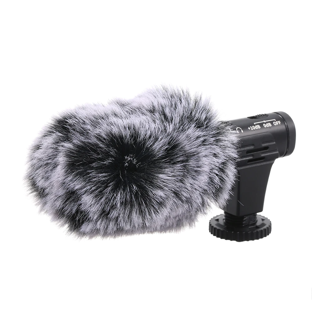 MIC-07PRO видео микрофон супер-кардиоидный пикап DSLR камера видеокамера с микрофоном смартфон Запись голоса микрофон