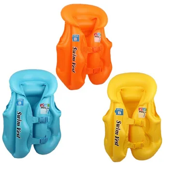 

S M L Summer Baby Safety Ride-On Swimming buoyancy vest Toys Kids Pool Rafts Float Swim Inflatable Tube life jacket Babies Toys