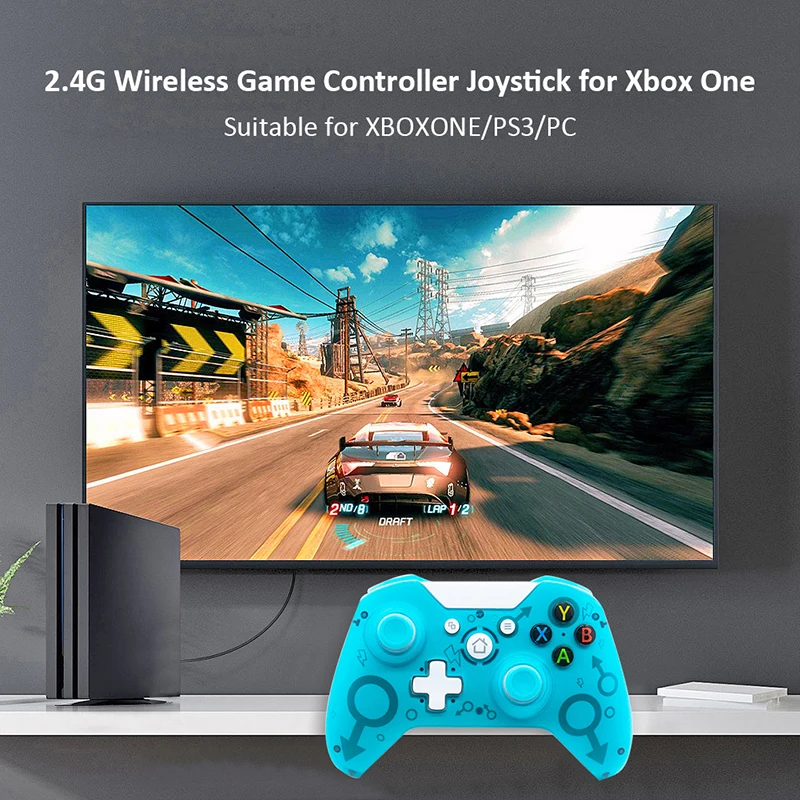 1 шт. геймпад джойстик контроллер 2 4G беспроводной для Xbox One консоль ПК смартфона