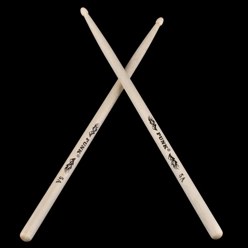2pcs hickory american classic 5a/5b/7a drum sticks wood tips