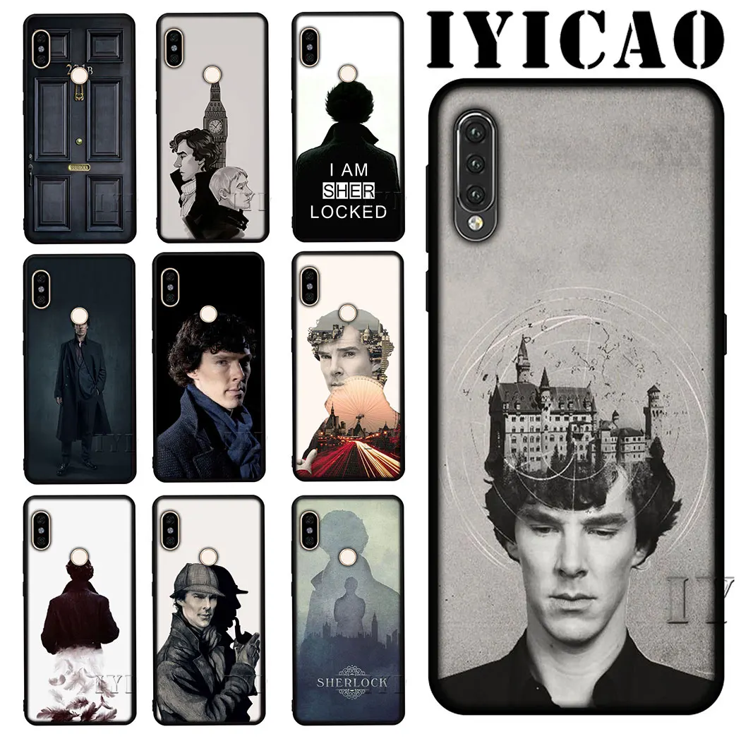 IYICAO Шерлок Холмс Мягкий силиконовый чехол для Redmi 7A K20 Note 5 6 7 Pro 5A 16G 32G 64G Prime Go |