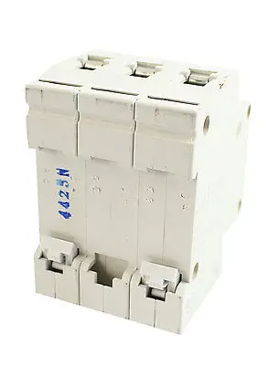 6000A 3 полюса Электрический выключатель утечки защита AC 400V 25A