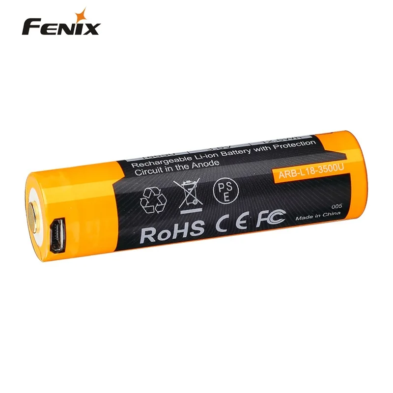 Fenix ARB-L18-3500U usb зарядка 3500mAh 18650 литий-ионный перезаряжаемый батарея