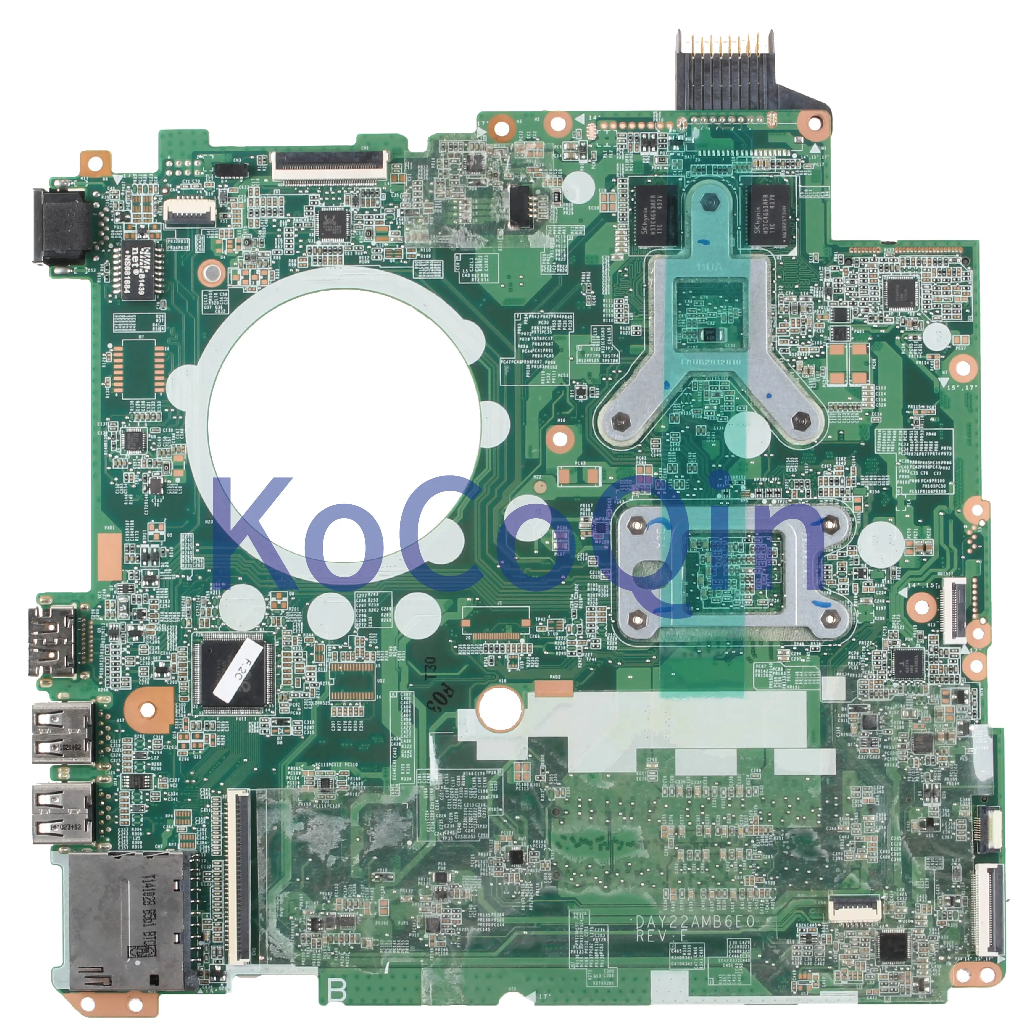KoCoQin материнская плата для ноутбука hp павильон 15-P Core A8 AM6410 216-0858020 2 Гб материнская плата 762531-001 762531-501 DAY22AMB6E0