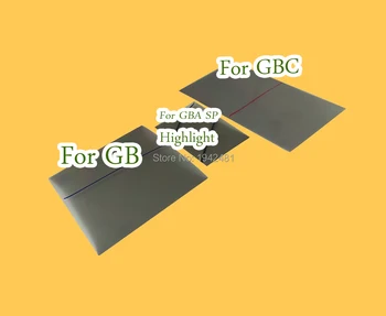

For Gamboy GB for GBA SP Highlight for GBC GBA WSC GBA SP NGPC Backlit Screen Modify Part Polarized Polarizer Filter Film Sheet