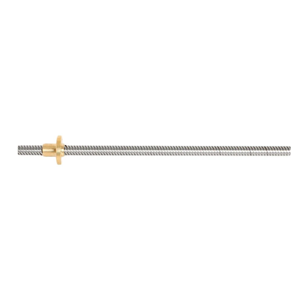 

100 - 600mm 3D Printer T8 8mm Rod Lead Screw Nut Z Axis Linear Rail Bar Shaft Drop Shipping