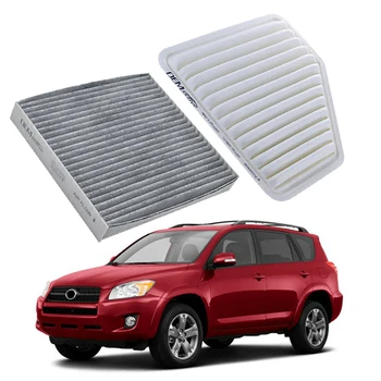 

2pcs Car Combo Engine & Cabin Air Filter For Camry XV40 2007-2011 V6 3.5L Brand New And High Quality