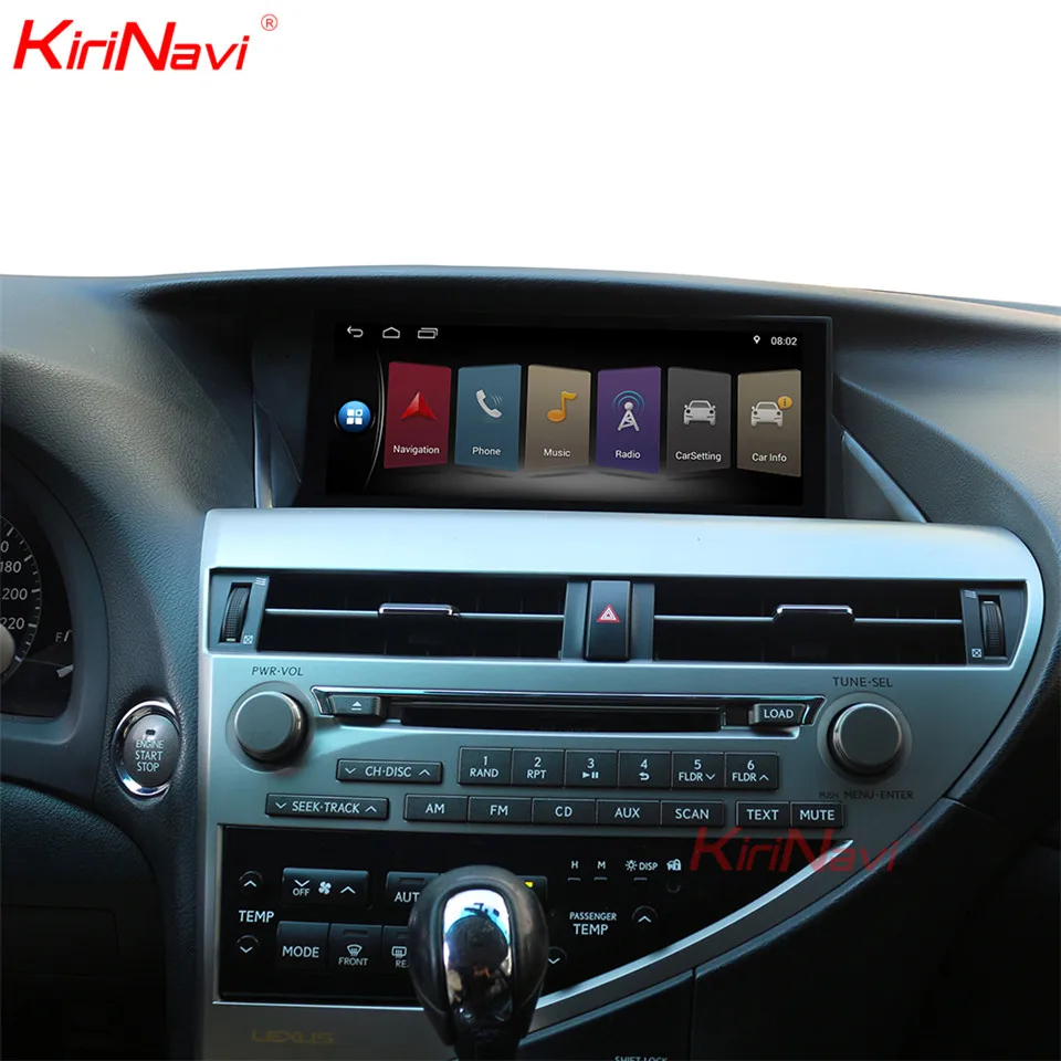 Автомагнитола KiriNavi 10 25 &quot Android 9 0 для Lexus RX RX270 RX350 RX450h GPS навигация Dvd