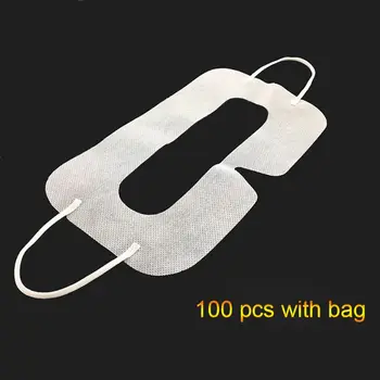 

100PCS/BAG White Non-woven Fabrics Eye Pads Disposable Sanitary Eye Patch Facial Mask for HTC Vive PlayStation 3D Virtual