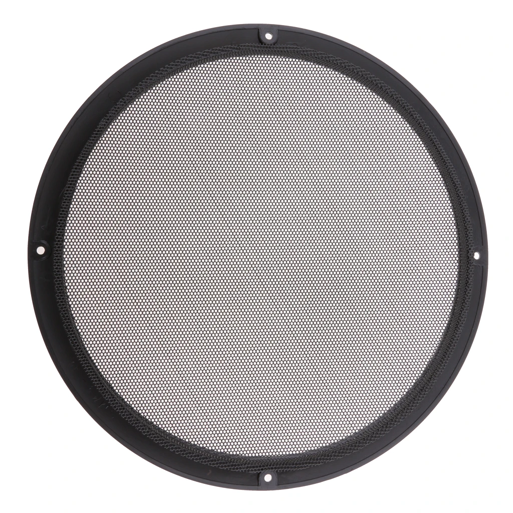 10 Inch Replacement Round Speaker Protective Mesh Cover Case With 4 Pcs Screws