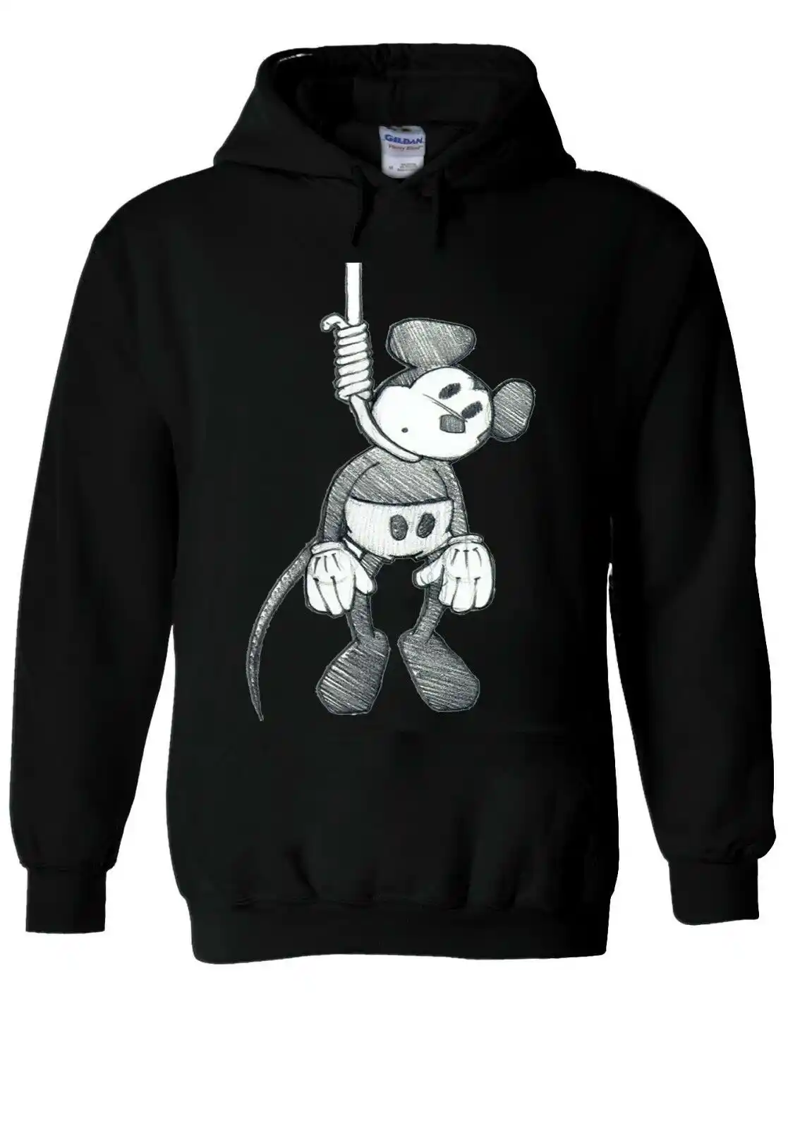 mickey mouse suicide draw hoodie sweatshirt jumper men women