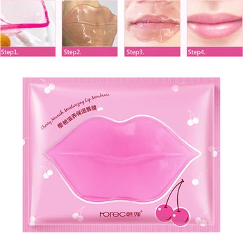 

Lip Balm 1PC Cherry Lip Mask Hydrating Repair Remove Lines Blemishes Lighten Lip Line Exfoliation Collagen Mask Lip Moisturize
