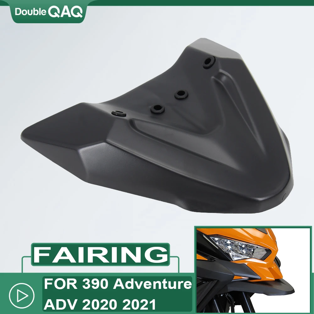 

For 390 Adventure ADV 2020 2021 Front Fender Motorcycle Mount Holder Beak Hugger Wheel Cover Fairing Extension
