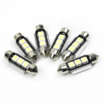 

Set LED Light Kit Car Auto Interior White Bulbs DC 12V 13pcs Practical