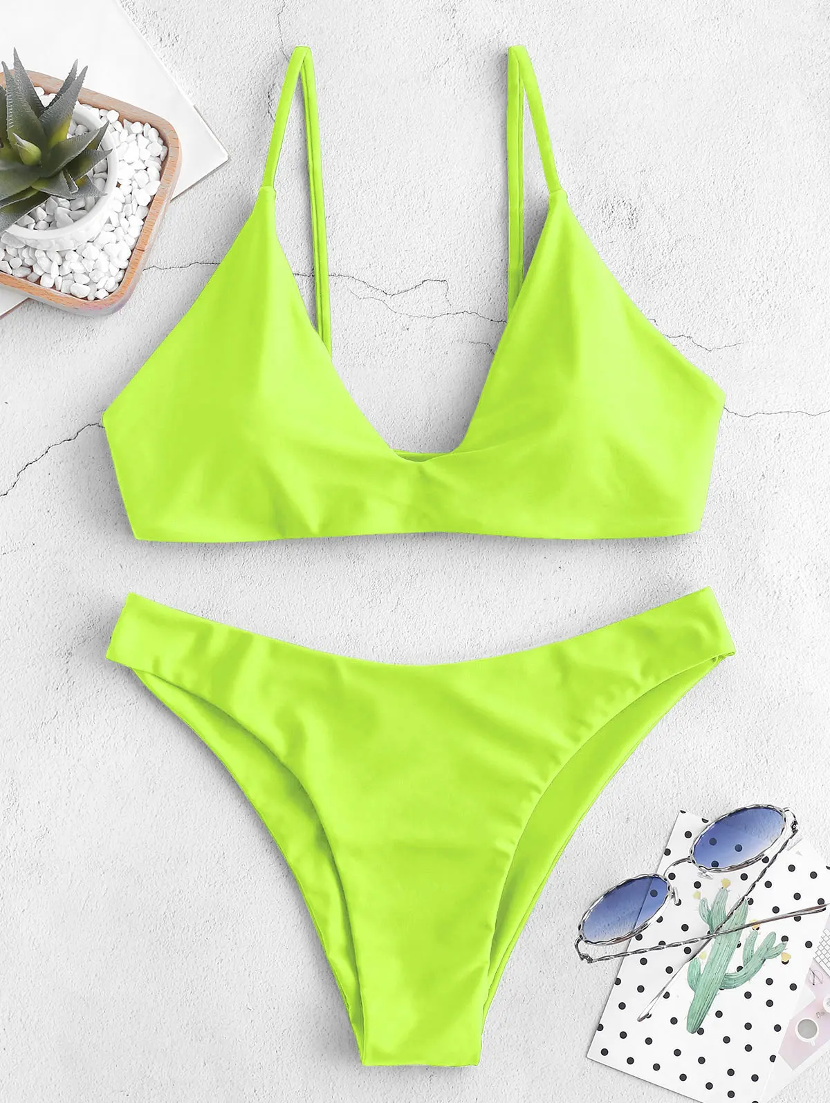 Комплект бикини с завязками на спине ZAFUL