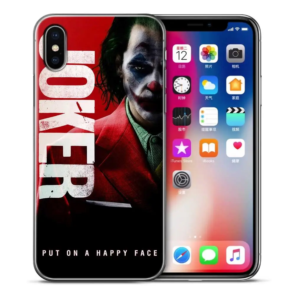 Для fundas iPhone 11 чехол Joker для iPhone X чехол для coque iPhone XR чехол 5 5S SE 6 7 8 Plus XS 11 Pro Max чехол