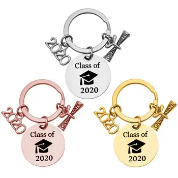 

Graduation Gift Keychain Class Of 2020 Keyring Stainless Steel Sturdy Key Ring For High School College Graduation Birthday