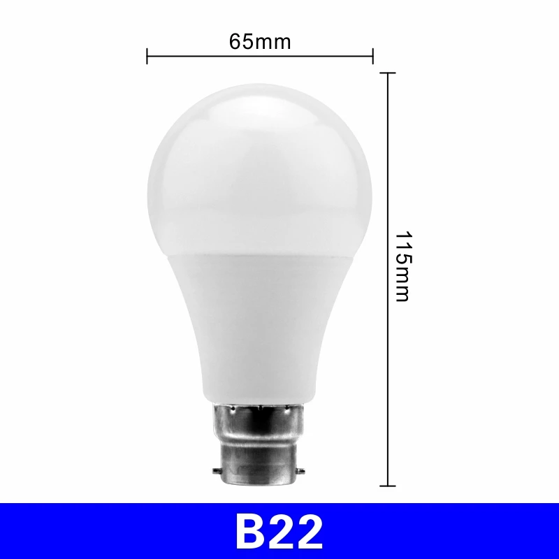 B22 Лампада светодиодный wifi лампочка E27 B22 E14 умный светильник RGB+ белый 15 Вт с регулируемой яркостью wifi лампа работает с Alexa Google Assistant и IFTTT - Испускаемый цвет: B22