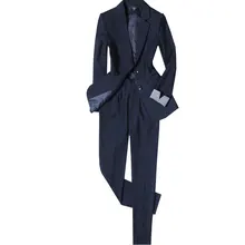 ##Special Price Professional women's suits pants suit 2019 new temperament Slim solid color ladies small suit Female office trousers Two-piece ##Special Price Professional women's suits pants suit 2019 new temperament Slim solid color ladies small suit Female office trousers Two-piece