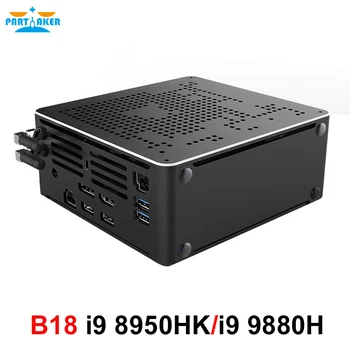 

9th Gen Nuc i9 9880H i9 8950HK i7 9850H Mini PC Windows 10 Pro 2*DDR4 2*M.2 NVME AC WiFi Gaming Desktop Computer 4K DP HDMI