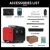 Hcalory All In One 1-8kW Air diesels Heater Red 8KW 12V One Hole Car Heater For Trucks Motor-Homes Boats Bus+LCD key Switch