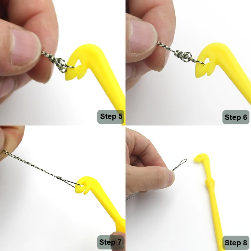 OUTIL DE NOUAGE Rapide Boucle Crochet Nœud Détachant Niveau Pêche à La