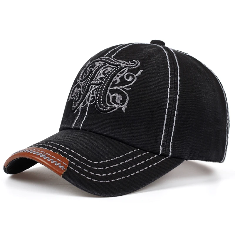 Высокое качество, модная бейсболка с вышитыми буквами, регулируемая Выходная шляпа для мужчин и женщин, хип-хоп шапки х/б козырек, кепки