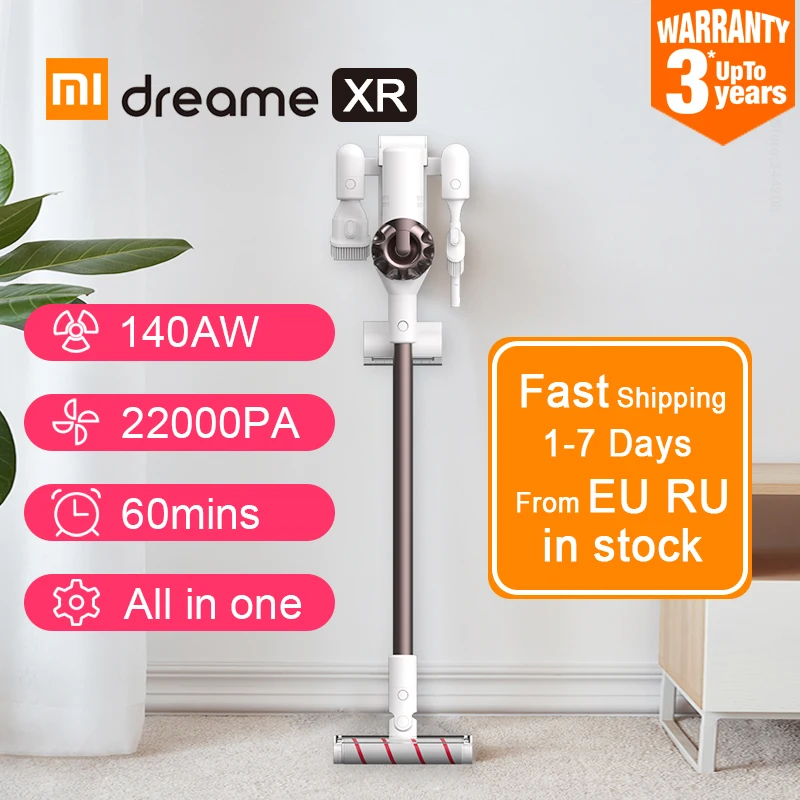 XIAOMI MIJIA Dreame ручной беспроводной пылесос V10 XR домашний автомобильный бытовой подметальный Циклон всасывания многофункциональная щетка|Пылесосы|   | АлиЭкспресс