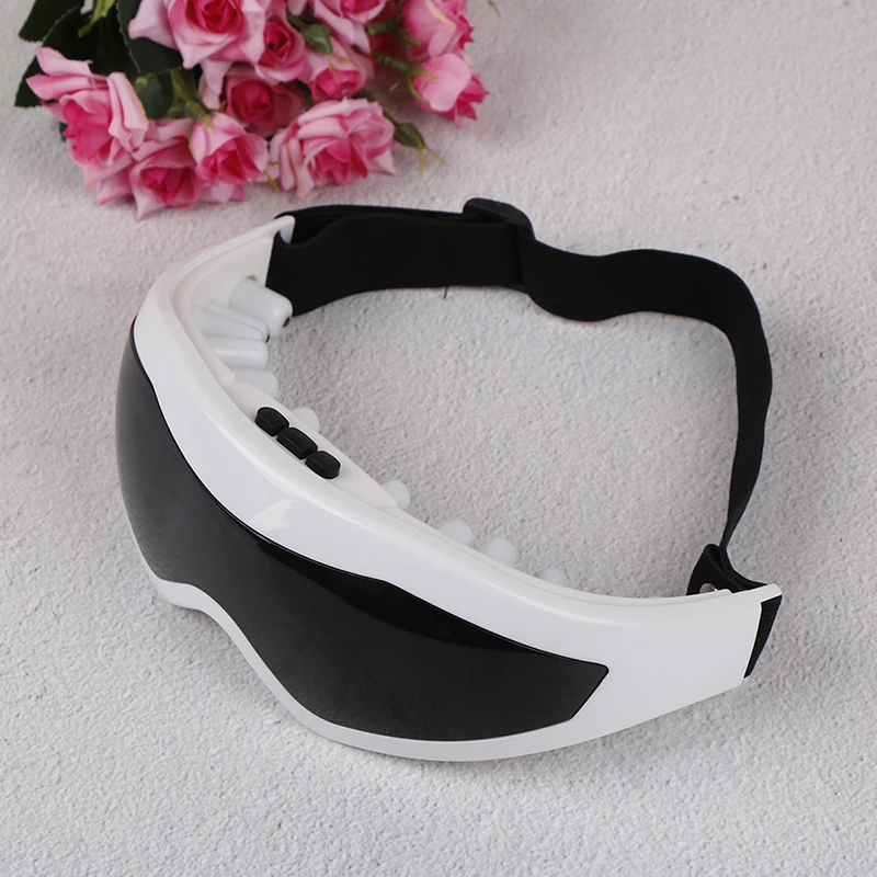 1pc Eye Care Massager Protect Eyes Relaxation Mask Migraine DC Electric Forehead Eye Massager Device Release Alleviate Fatigue