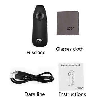 

IDV-007 Outdoor Camera Voice Recorder Pen Camera mini Security Camera Body Sport Action Camera Video Surveillance Voice Recorder