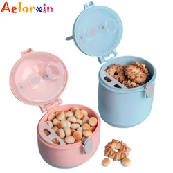 Travel Portable Baby Milk Powder Box Removable Box Tableware Food Container Storage Breakfast Milk Powder Boxes Food