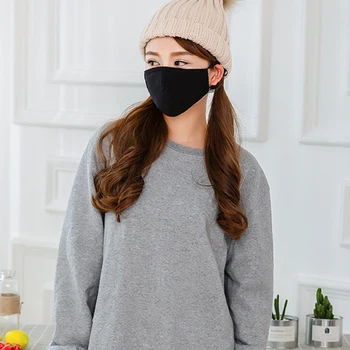 

Bfaccia Cotton Fashion Mouth Mask Activated Carbon Filter Windproof Mouth-muffle Fashion Face Mask Care Dropshipping