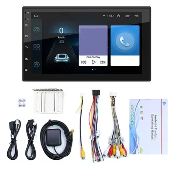 

Android 2 Din Car radio Multimedia Video Player 1+16G Universal auto Stereo GPS MAP For Nissan For Hyundai
