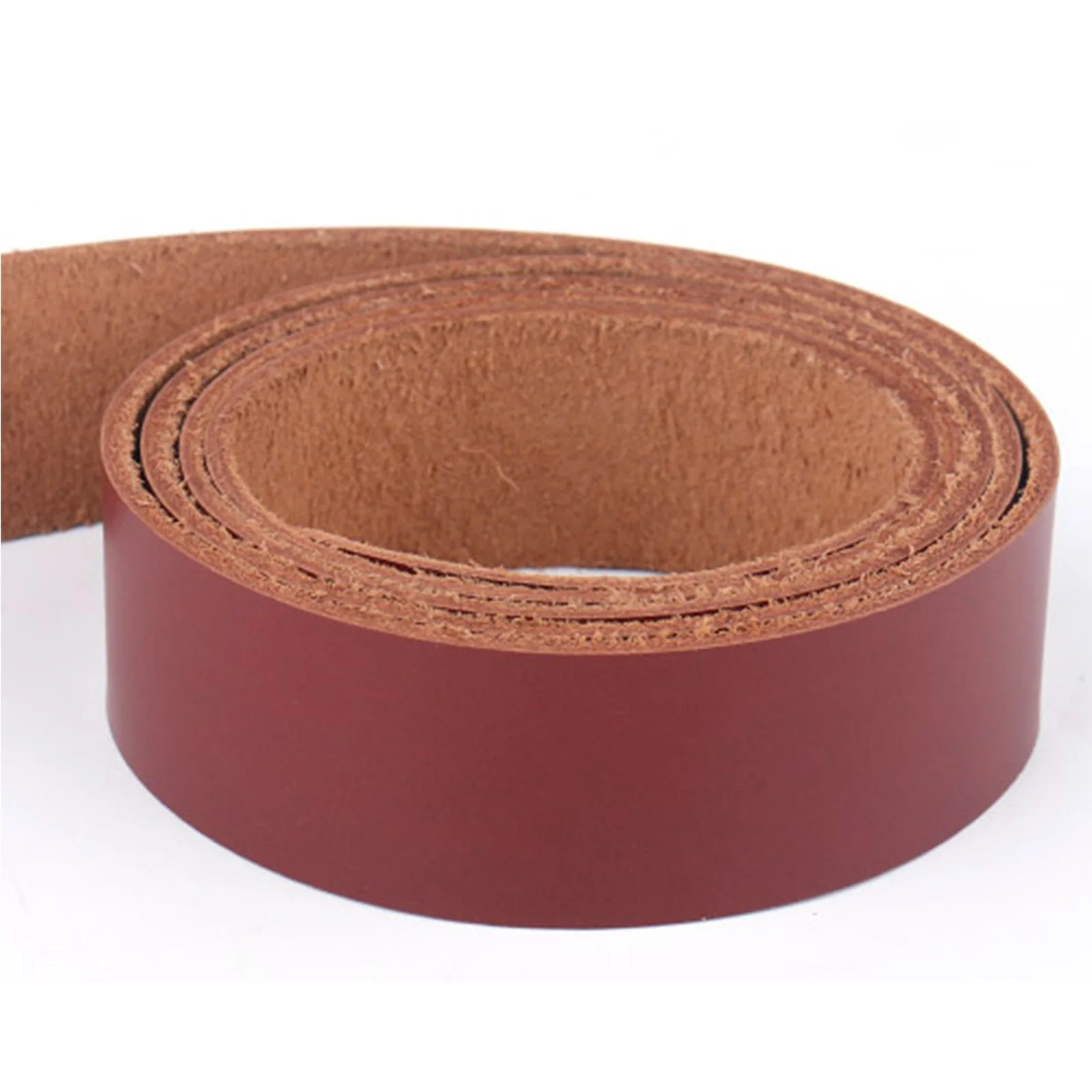 20mm -50mm Multicolor Genuine Leather Italian Natural Leather Cowhide Leather Craft for Pet Collars Leather Watch Straps