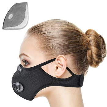 

Adult Cycling Face Mask Sport Training Mask Anti-pollution Running Mask Activated Washable Mask Outdoor Sport Accessories
