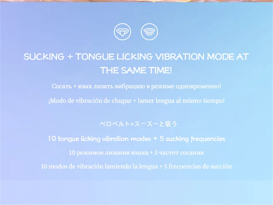 Sucer la langue, lécher le clitoris, masturber le mamelon, vibrateur, jouets sexuels féminins, vrai sexe, stimulateur du point G, Cu_voghion.com