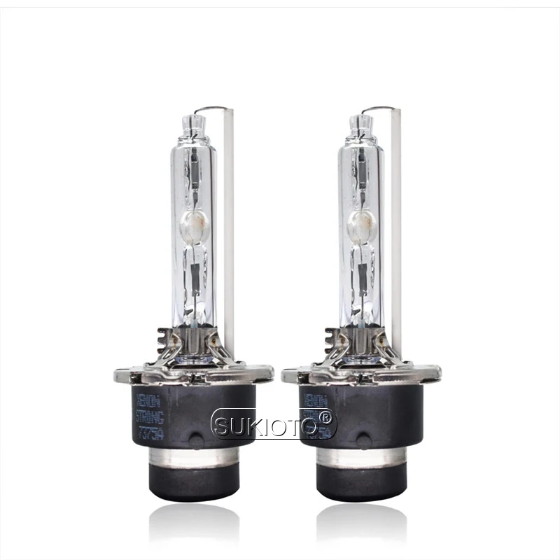 SUKIOTO Original All Metal HID Bulbs 55W D1S 6000K D3S Xenon HID Lamp 35W D2S D4S 4300K 5000K 8000K Car Light Replacement Bulb (2)