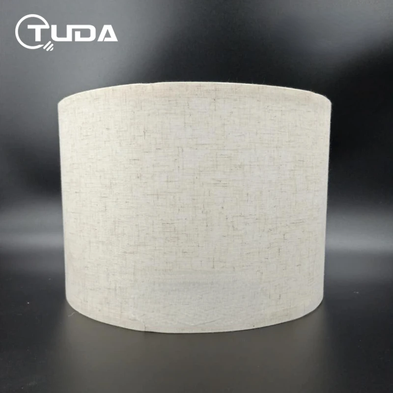 

TUDA 35cm Removable Velcro Straight Desk Lampshade Floor Lamp Shell Cover Creative DIY Lampshades for Table Lamps