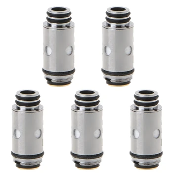 

5 Pcs Replacement Atomizer Coil Head for nexMESH Pod/DC Coil SS316 0.4/DC 0.4ohm
