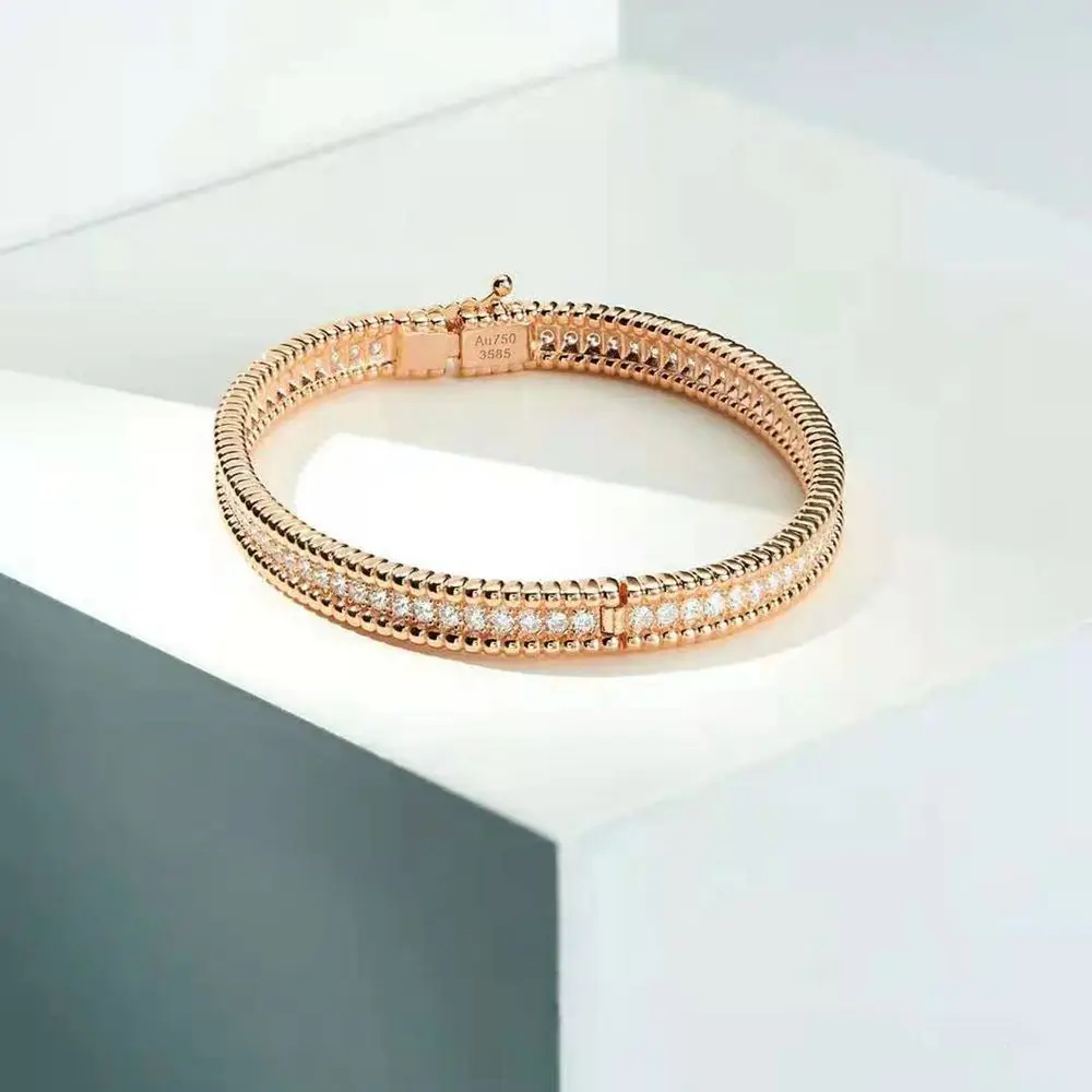 Designer Real Diamond Twisted Bangle Bracelet Set For Women Love Watches,  18k Gold Bracelet, Perfect For Weddings, Parties, And Gifts From  Shangpinhat, $36.39 | DHgate.Com