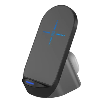 

2 in 1 Smart Wireless Charger 15W High Power Fast Charging with Current Protection Function for iPhone and Headset